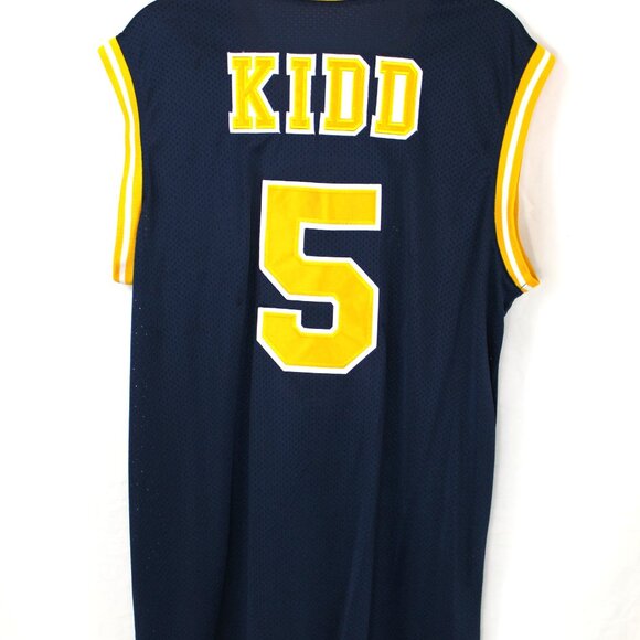 Vintage 1990's Jason Kidd #5 Jersey University CA Golden Bears NCAA Berkeley Lrg - Picture 4 of 4